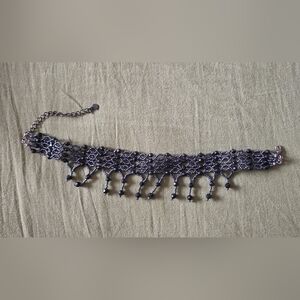 Elegant Beaded Choker Necklace